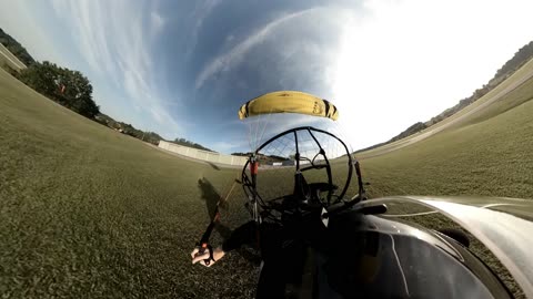 Paramotor flight in E. TN