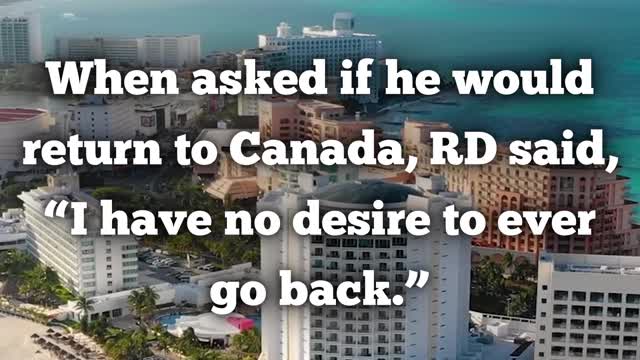 Unvaccinated man blocked from leaving Canada says he ‘will never return’