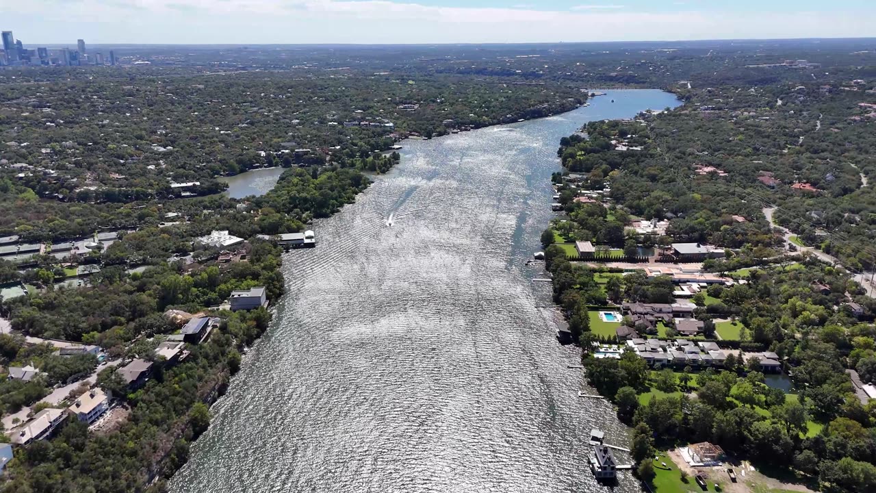 Austin's Colorado River & Mount Bonnell