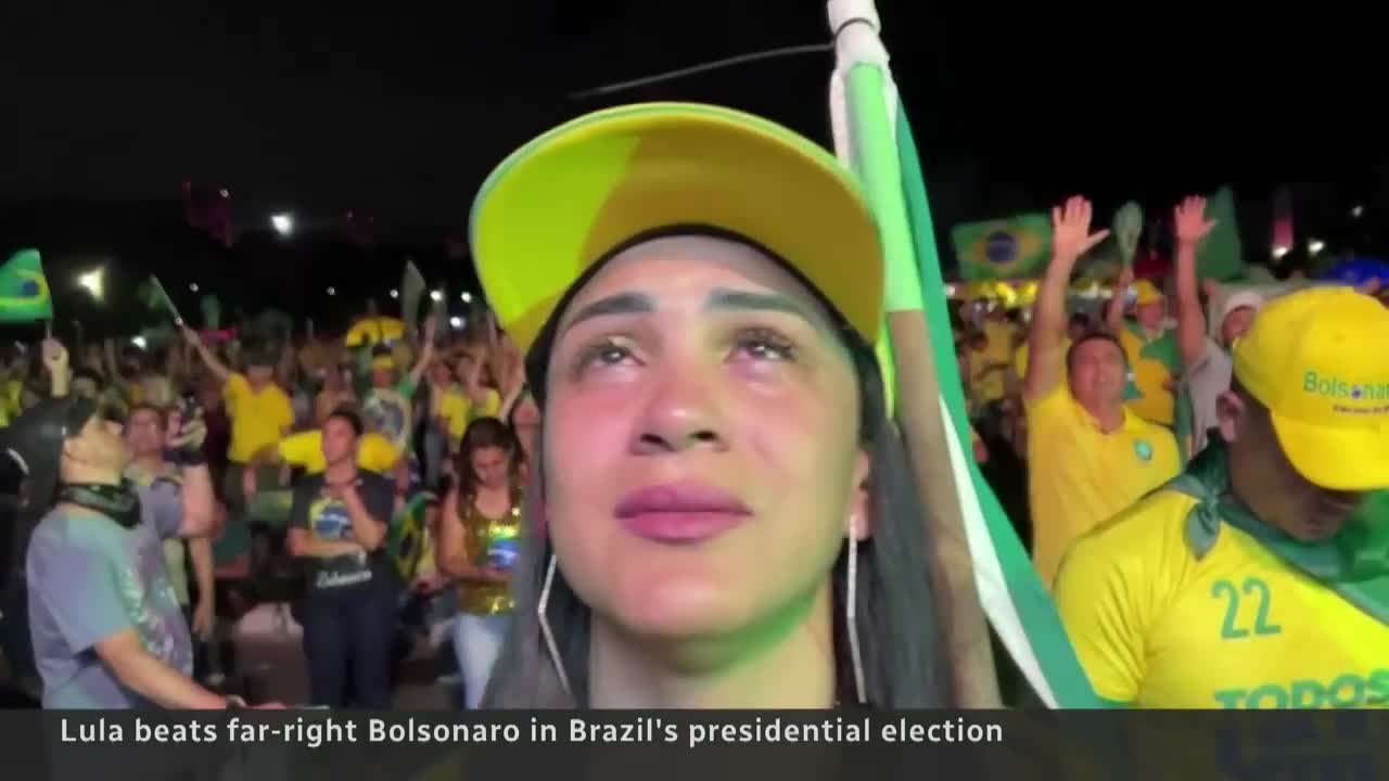 Lula wins Brazil’s presidential election, ousting incumbent Bolsonaro