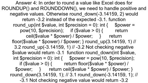 Functions to Round up and Round down fractions with precision in PHP any better way to do it