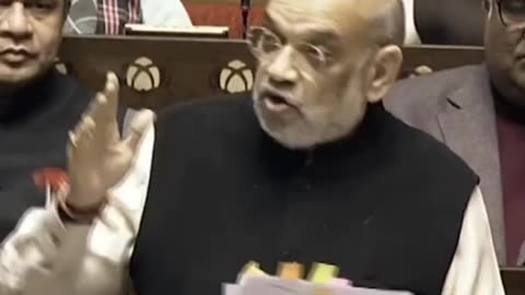 Amit shah speech in parliament against hit and run rule