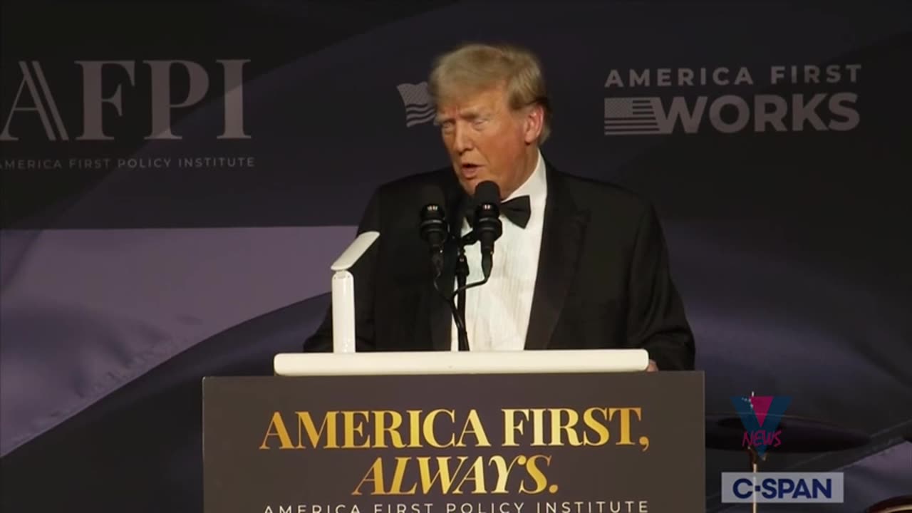 President-Elect Trump Delivers Remarks at Gala