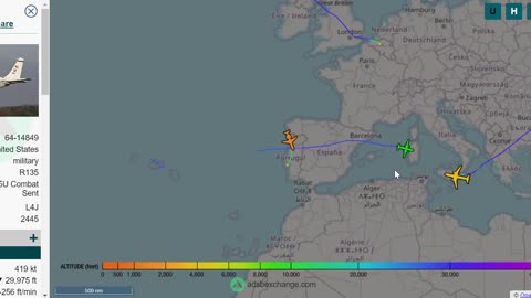 Silicon Valley Visit by C202! Virgin Islands Activity Electronics Warfare Plane in Iran