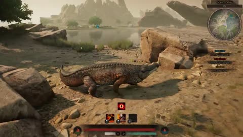 Land Of The Giant Crocodiles!!! - Life of a Sarcosuchus _ Path Of Titans