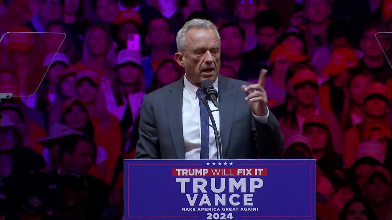 RFK Jr. at MSG Trump Rally FULL SPEECH