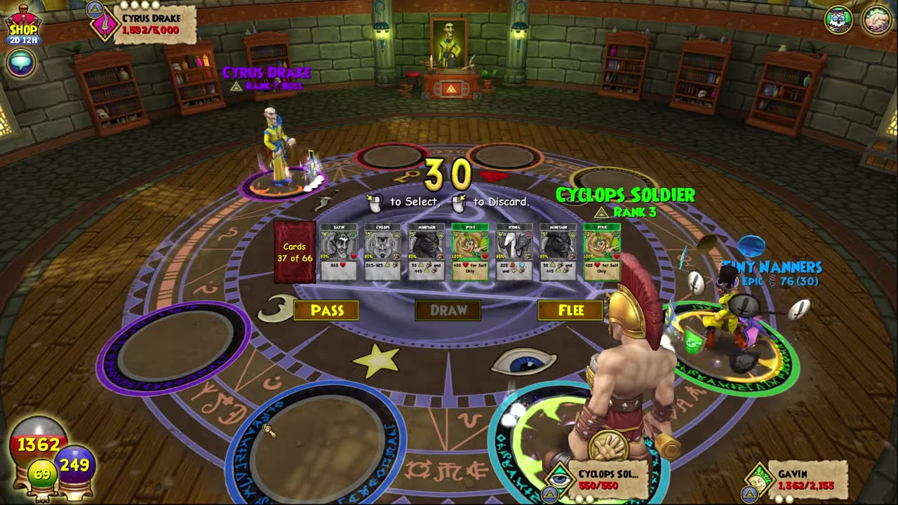 Wizard101: Battle With Cyrus Drake