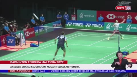 3 JULAI 2022-BERITA PERDANA-BADMINTON TERBUKA MALAYSIA 2022-AXELSEN JUARAI KEJOHANAN