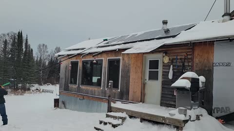 Solar Panel Snow Removal