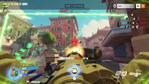 Overwatch - Bastion + Bap Ult = OP