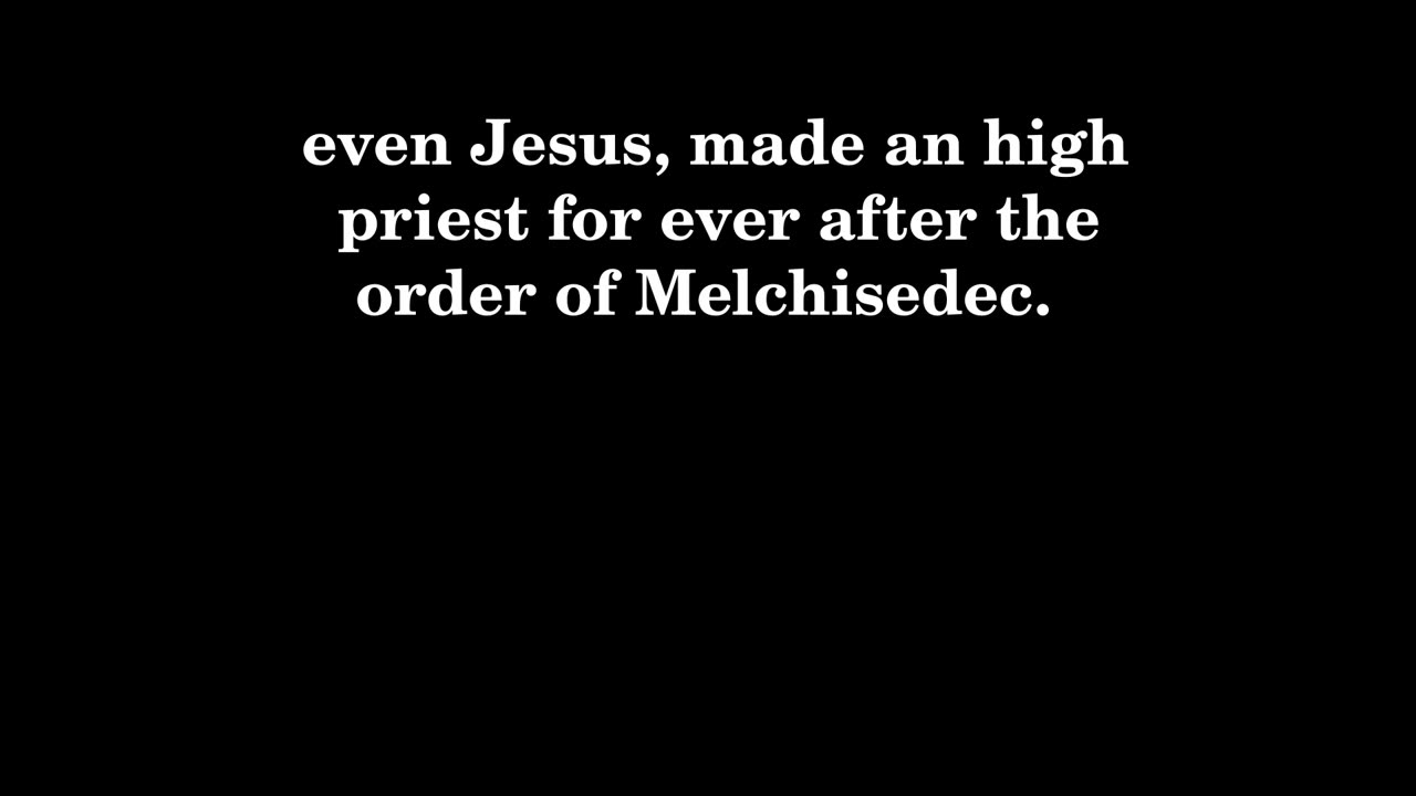 Hebrews 6 King James version