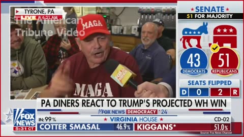 "Whoopi Goldberg, You’re Fired!": MAGA Diner Patron Goes Wild, Slams Woke Media after Trump Victory