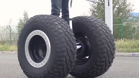 Making insane hoverboard with off-road wheels