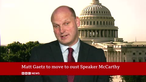 Matt Gaetz: Hardline Republicans seek to oust US House Speaker Kevin McCarthy