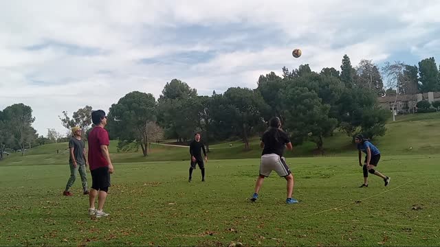 Volleyball lesson