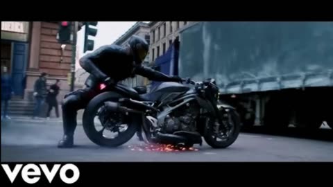 Awesome scene Bike rider