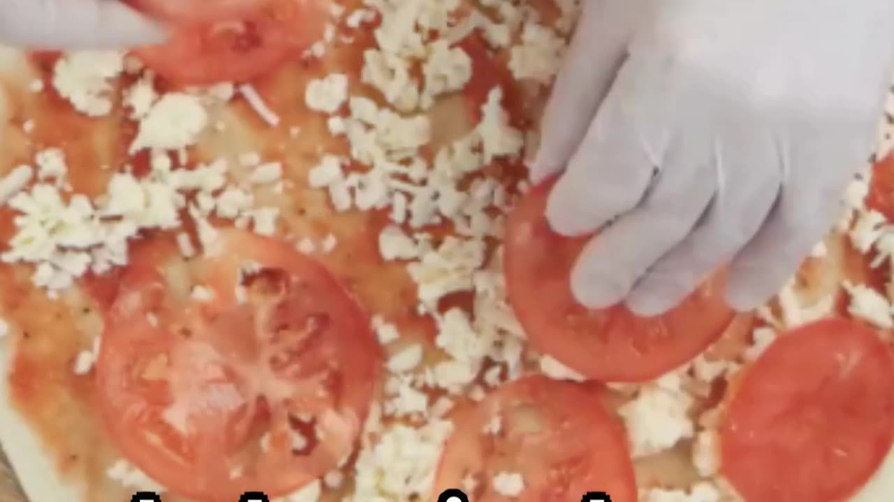 PIZZA HACK! Watermelon Dough Pizza?! #shorts #viral #food