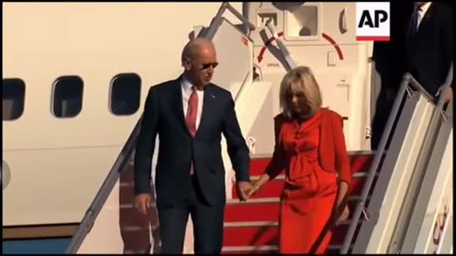 Biden &Her Wife “Arrives ” United Kingdom Today!