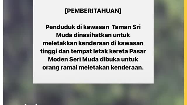 Shah Alam dilanda banjir kilat