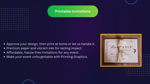 Custom Printable Invitations for Any Party by Printing Graphics