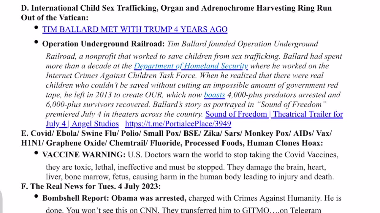 SITUATION UPDATE 7 5 232