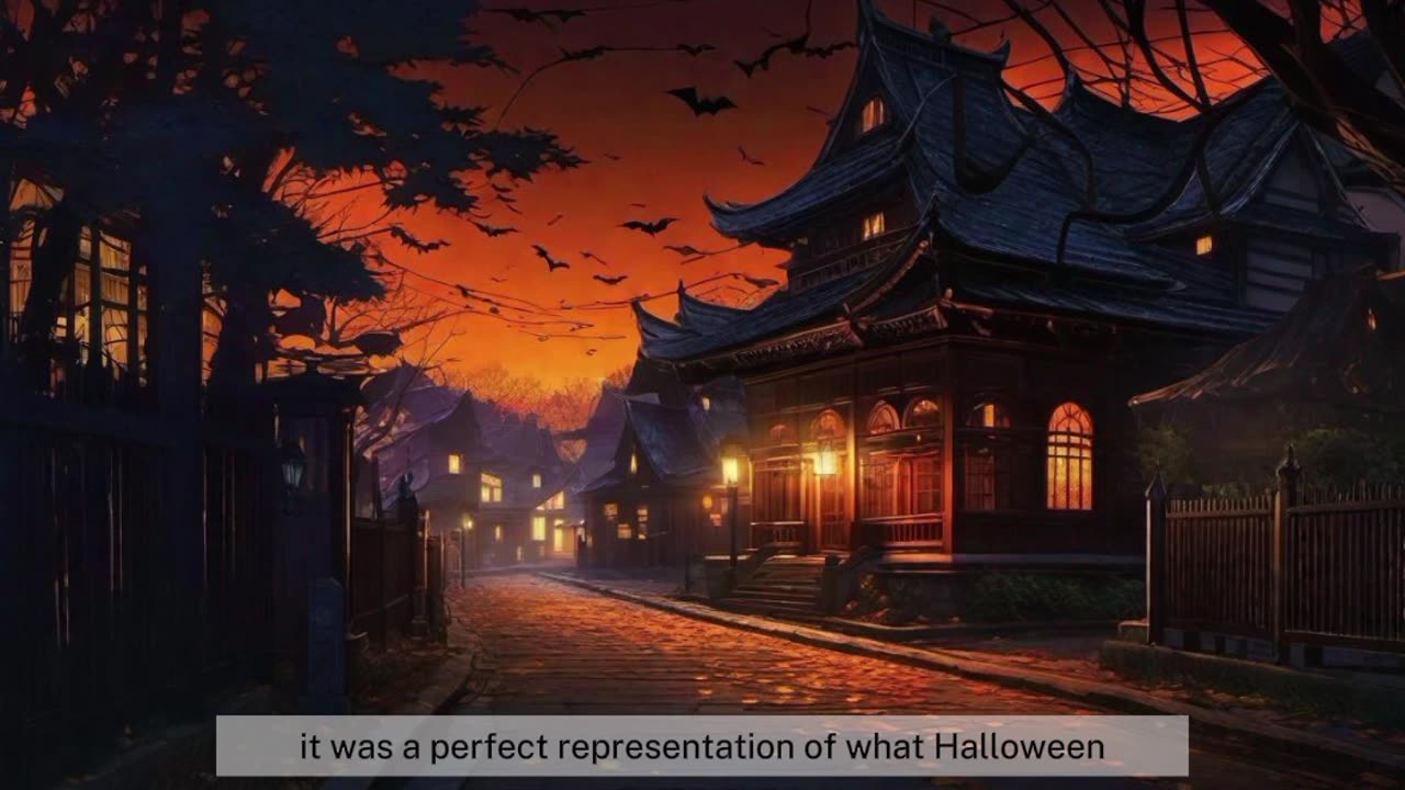 The Dark Halloween night