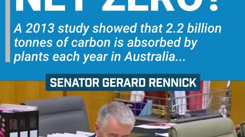 Australia is already at net zero.