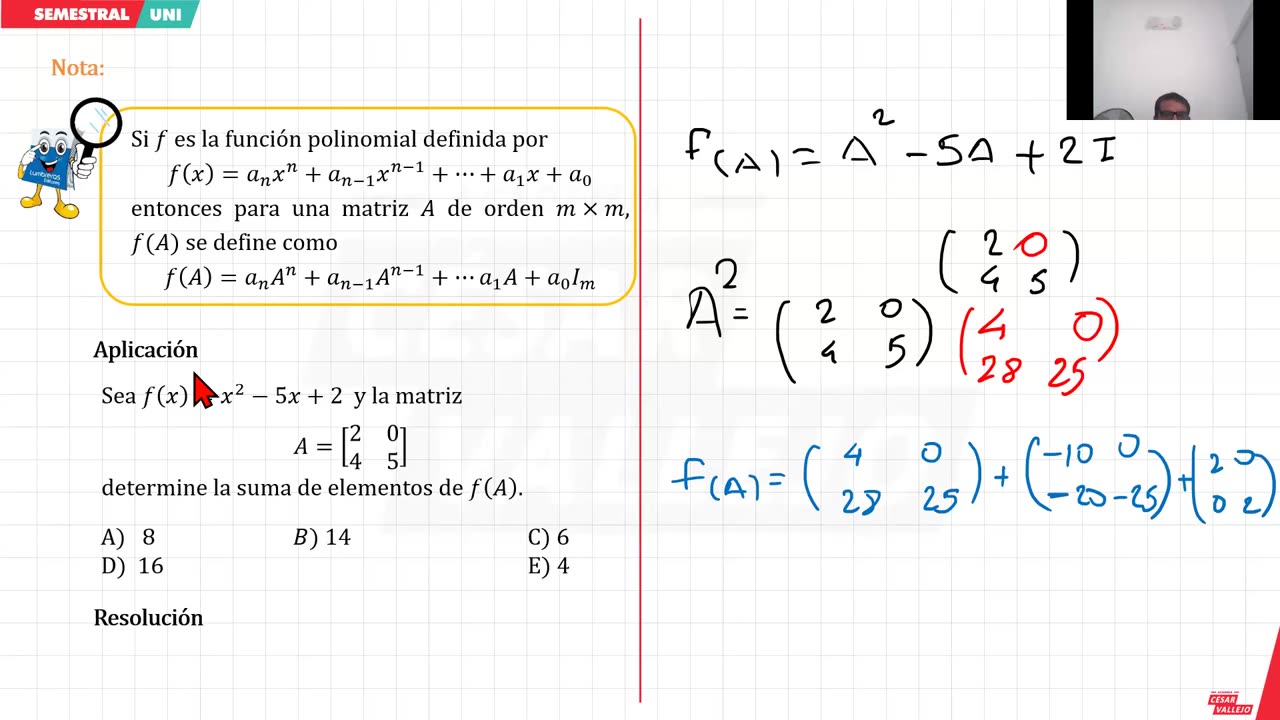 SEMESTRAL VALLEJO 2024 | Semana 21 | Geografía | Filosofía | Álgebra