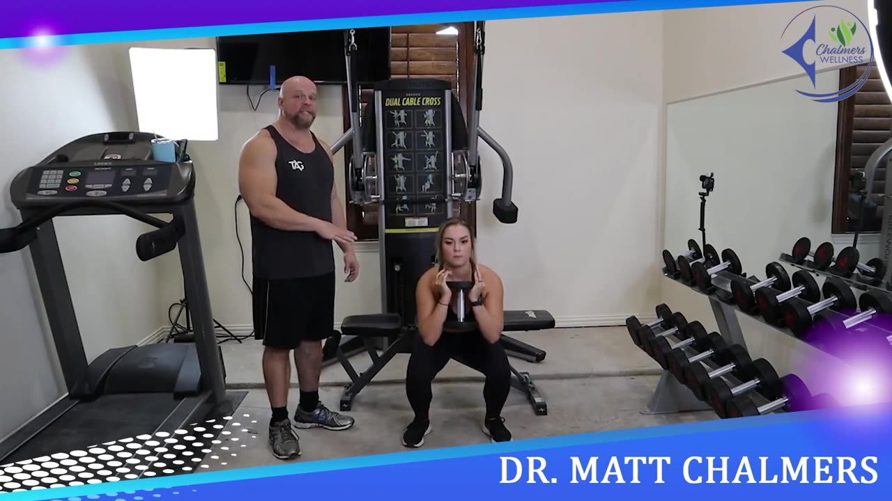 Workouts with Dr. Chalmers: Goblet Squat Full Cut