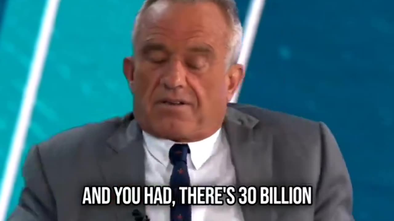 This video will give you an idea why the Dems and the Deep State DO NOT want RFK Jr -- or Trump.