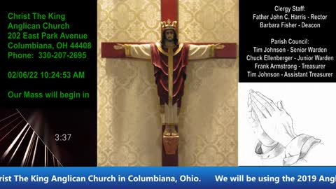 Sunday Morning Mass 06 February 2022 10 23 24 AM