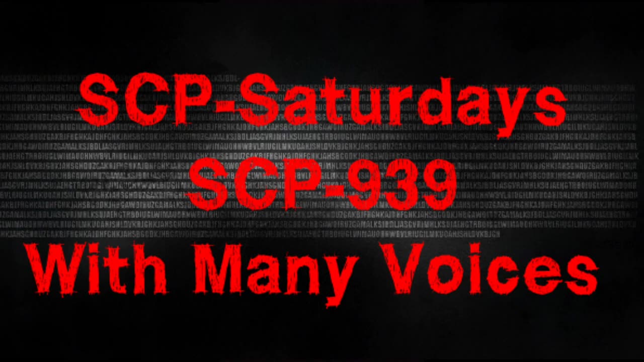 scp-939 with many voices