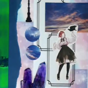 Sky journal ☁️🌈my journal #journal #scarpbook #bulletjournal #journaling