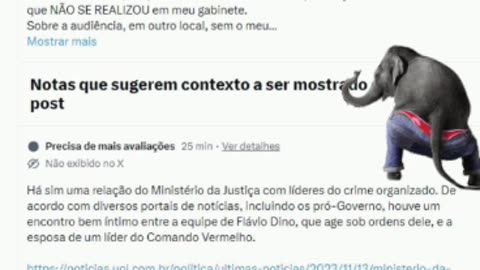 Cu de banha foi pego na mentira, olha a checagem.