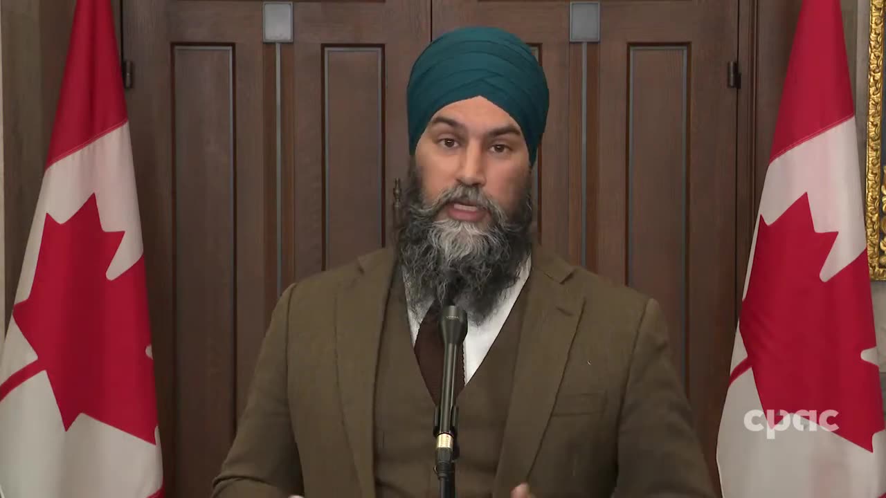 Canada: NDP Leader Jagmeet Singh responds to PM Trudeau's measures on election interference – March 7, 2023