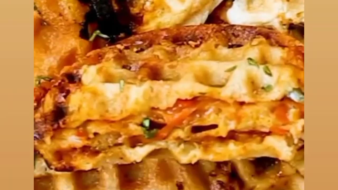 PIZZA WAFFER RECIPE