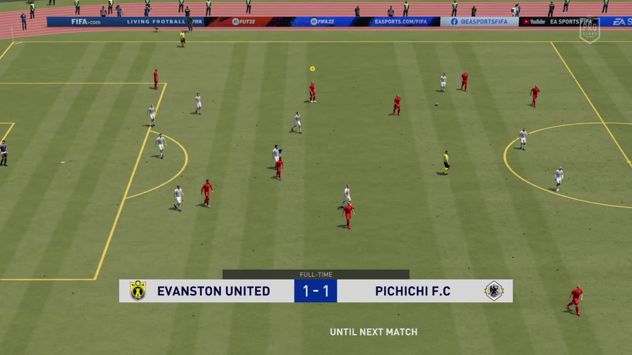 Bane's Super Power Of NOT PASSING continues. Evanston United Draw 1-1 With PICHICHI F.C