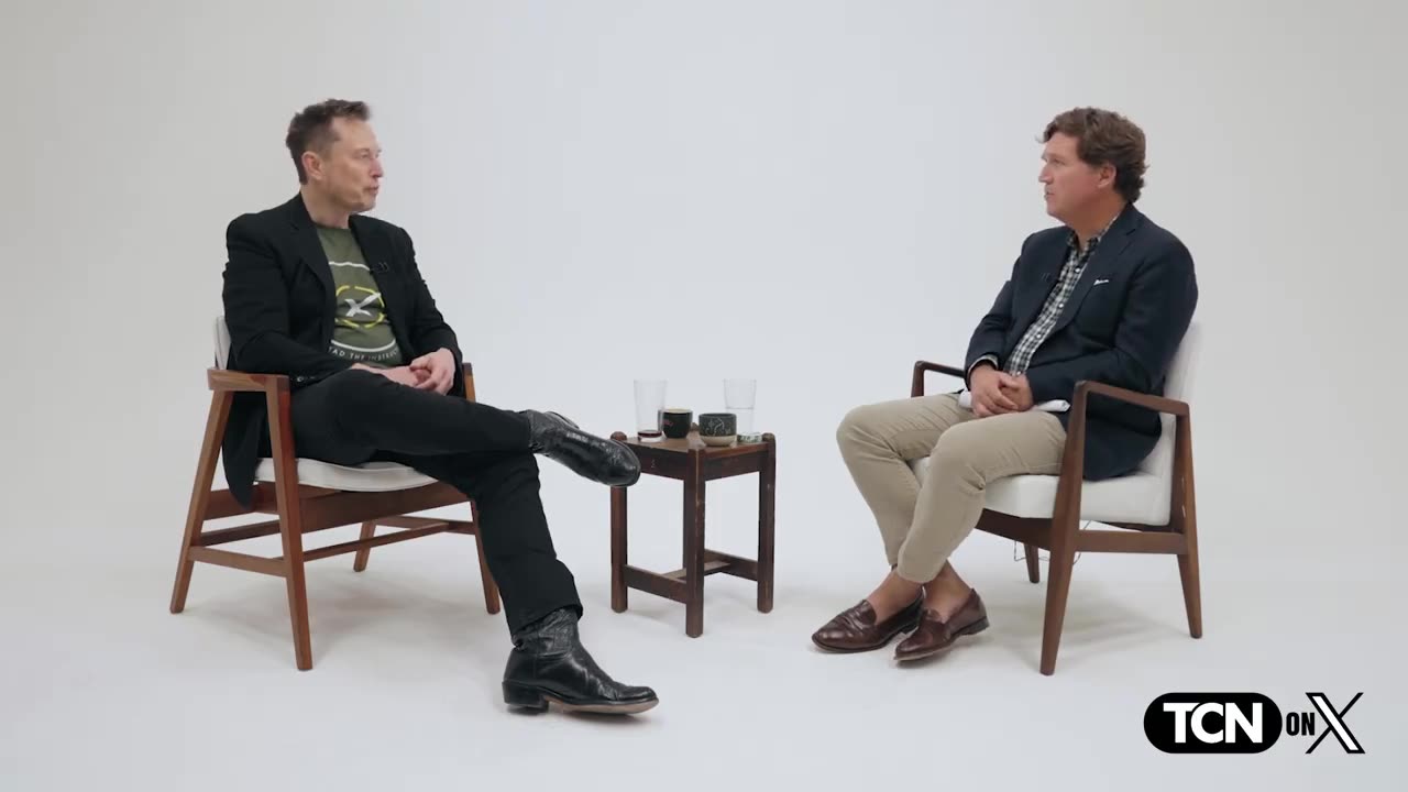 ELON MUSK AND TUCKER CARLSON - THIS IS GREAT!!!