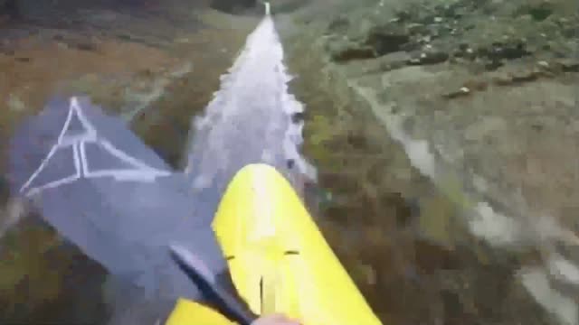 With him at the helm, we are a hundred percent safe crossing these treacherous rapids.