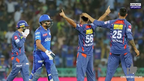 LUCKNOW SUPER GIANTS VS MUMBAI INDIANS FULL MATCH HIGHLIGHTS, MI VS LSG FULL HIGHLIGHTS,David Mohsin