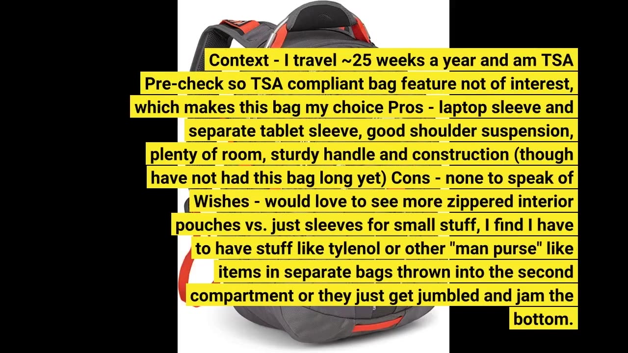 High Sierra XBT - Business #Laptop #Backpack -Overview