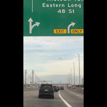 President Trump en route to a rally at Nassau Coliseum on Long Island, NY🇺🇸