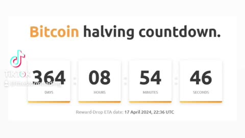 #Bitcoin Halving is less than 1 year away!🚨
