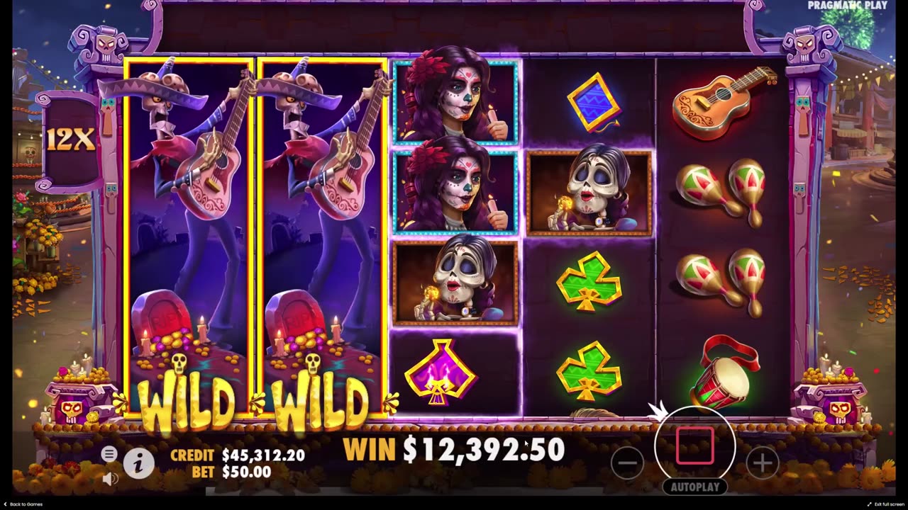 Day of Dead Slot Big Win