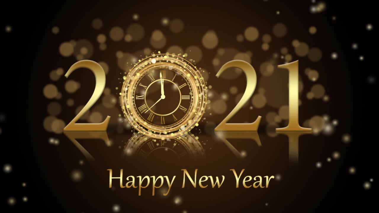 New Year 2021 - Health and happiness for all