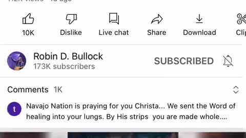 Robin bullock Do Not Believe The Lies Of UFO Lord Says(Footage 4/19/2022)