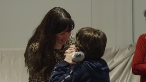 Video of Shoshan Haran, her daughter, Adi, and grandchildren, Naveh, 8, and Yahel, 3,