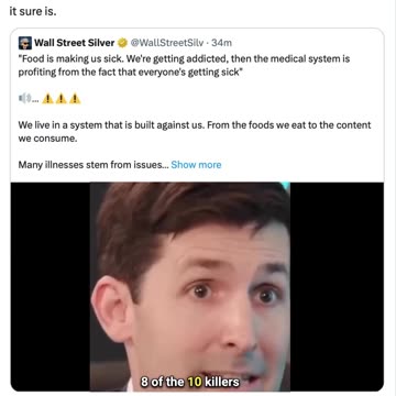 Food is making us sick.