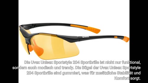 Käuferbewertungen : Uvex Unisex Sportstyle 204 Sportbrille