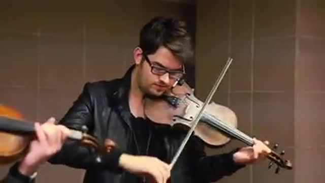 Amazing violin cover of I knew you were in trouble